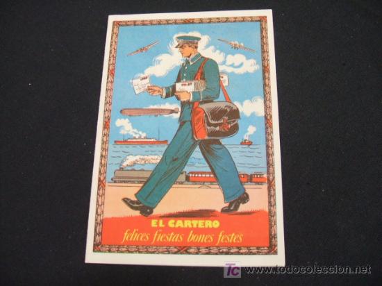 Sammelleidenschaft Papier: EL CARTERO - FELICES FIESTAS - BONES FESTES -
