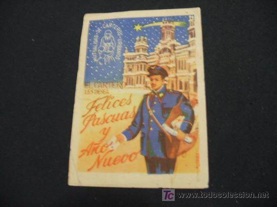 Collectionnisme: MUTUALIDAD DE CARTEROS URBANOS - FELICES PASCUAS Y A&Ntilde;O NUEVO -
