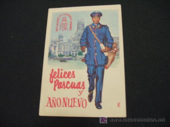 Collectionnisme: MUTUALIDAD DE CARTEROS URBANOS - FELICES PASCUAS Y A&Ntilde;O NUEVO -