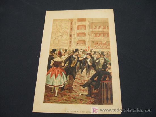Collecting paper: UN BAILE EN EL GRAN LICEO -