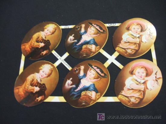 Collecting paper: CONJUNTO DE 6 IMAGENES - MADE IN ENGLAND -