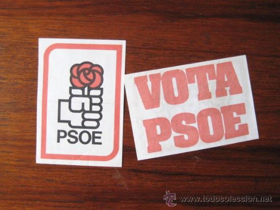 Coleccionismo: PAPELETAS PUBLICITARIAS ELECCIONES - VOTA PSOE - TRANSICION ESPA&Ntilde;OLA ENVIO GRATIS&iexcl;&iexcl;&iexcl;