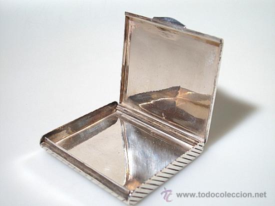 Coleccionismo: ESTUPENDA PITILLERA EN PLATA - Foto 1