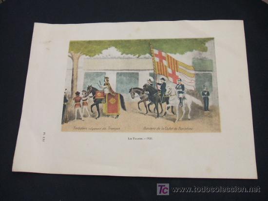 Colecionismo: TIMBALERS VULGARMENT DIT TRAMPES - BANDERA DE LA CIUTAT DE BARCELONA - LES TRAMPES 1.920 -
