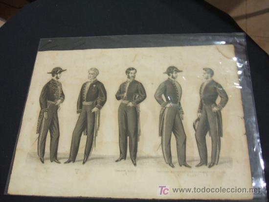 Collecting paper: UNIFORMES POLICIA ANTIGUOS DE FRANCIA -