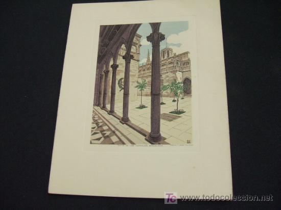 Sammelleidenschaft Papier: PATIO DE LOS NARANJOS - BARCELONA -