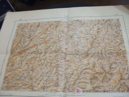 Colecionismo: PLANO VIC - A&Ntilde;O 1940 - DIPUTACION PROVINCIAL DE BARCELONA - SERVICIO CARTOGRAFICO -