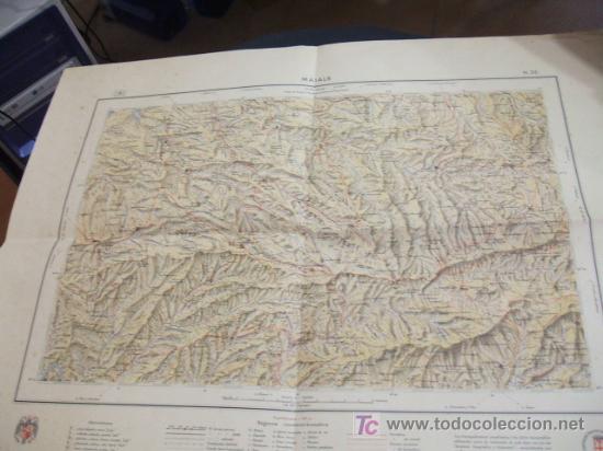 Collectionnisme: PLANO MAIALS - A&Ntilde;O 1941 - DIPUTACION PROVINCIAL DE BARCELONA - SERVICIO CARTOGRAFICO -
