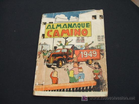 Colecionismo: ALMANAQUE CAMINO - A&Ntilde;O 1949 -