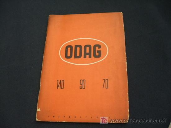Coleccionismo: ODAG - INSTRUCCIONES PARA EL USO Y CONSERVACION DE LOS FRIGORIFICOS SIN PROBLEMAS - A&Ntilde;O 1964 -