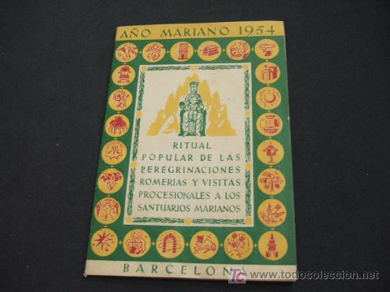Collecting paper: A&Ntilde;O MARIANO - 1954 - BARCELONA -