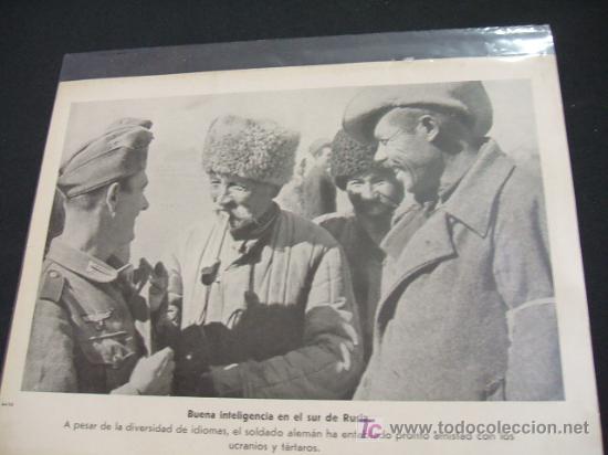 Collectionnisme: BUENA INTELIGENCIA EN EL SUR DE RUSIA - EL SOLDADO ALEMAN HA ENTABLADO AMISTAD CON LOS TARTAROS Y