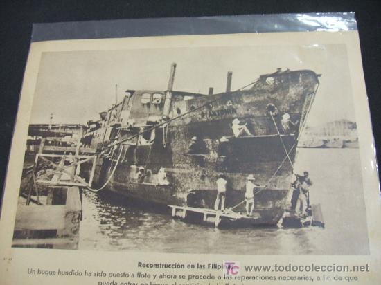 Collezionismo: RECONSTRUCCION EN LAS FILIPINAS -