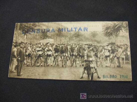 Colecionismo: V GRAN PREMIO DE VIZCAYA - 1.931 - TIMBRE CENSURA MILITAR 1939 -