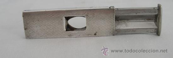 Coleccionismo: CORTAPUROS ANTIGUO PLATEADO - Foto 2