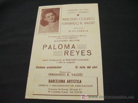 Collectionnisme: PALOMA REYES DE ALEJANDRO BELLVER CON MERCEDES COLLADO, FERNANDO R. VALDES -