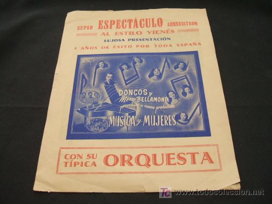 Collectionnisme: SUPER ESPECTACULO ARREVISTADO AL ESTILO VIENES - 5 A&Ntilde;OS DE EXITO - MUSICA Y MUJERES -