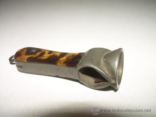 Coleccionismo: ANTIGUO CORTA PUROS. - Foto 4