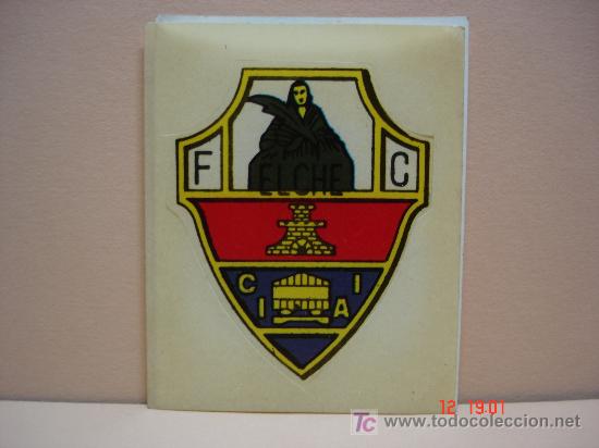 Colecionismo: ESCUDO ADHESIVO ELCHE CLUB DE FUTBOL