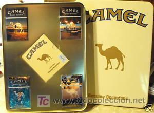 Coleccionismo: lata gigante camel vacia - Foto 2