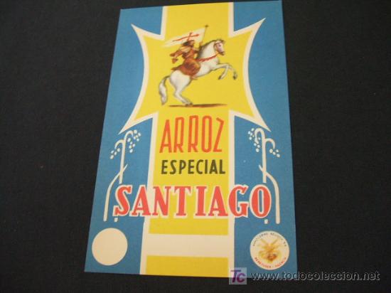 Colecionismo: ARROZ ESPECIAL SANTIAGO -