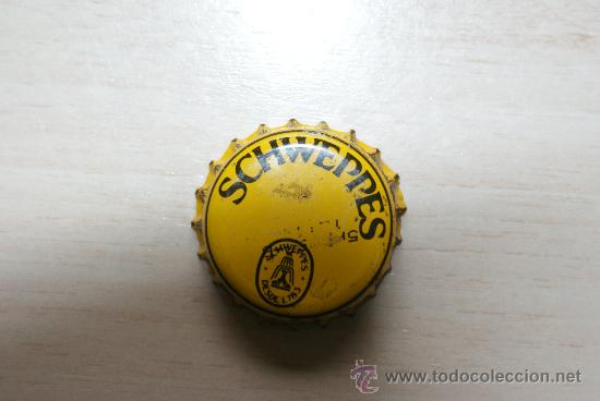 Coleccionismo: chapa de corona schweppes - Foto 1