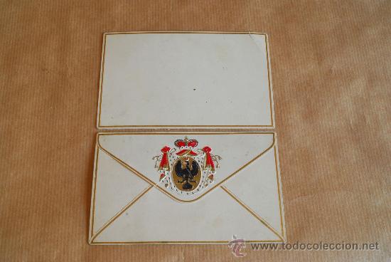 Coleccionismo: Men&uacute; de una embajada. 1887. - Foto 1