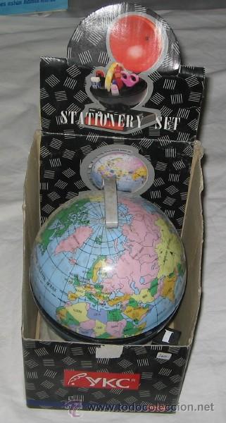 Coleccionismo: ESCRIBAN&Iacute;A ESFERA TERRESTRE - Foto 2
