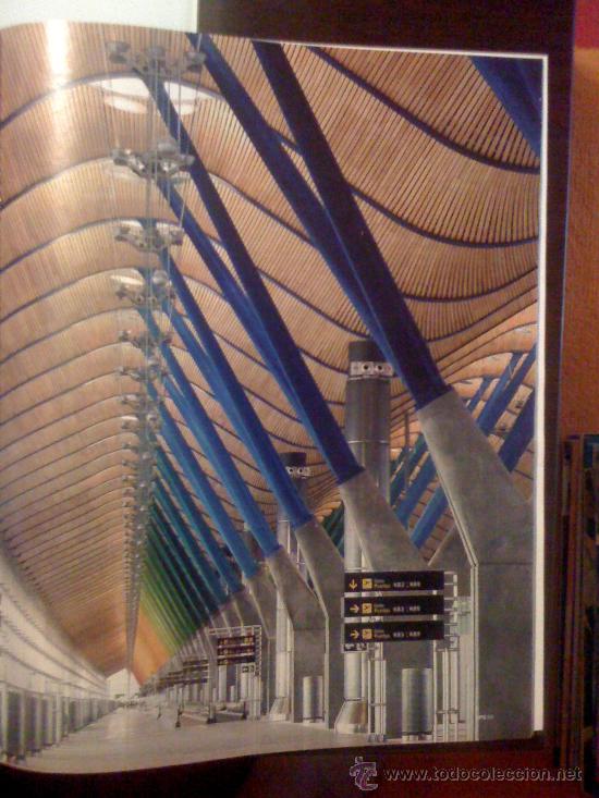 Coleccionismo: Terminal T4 del aeropuerto de  Barajas, Madrid. P&aacute;gina de prensa.