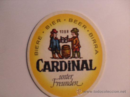 Sammeln: Posavasos de cerveza Suiza, Cardinal