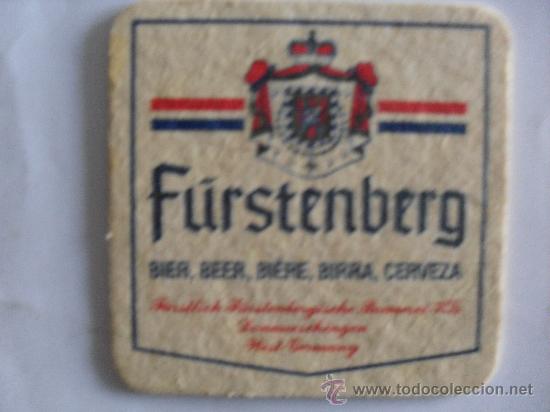 Coleccionismo: Posavasos cerveza Alemana F&uuml;rstenberg