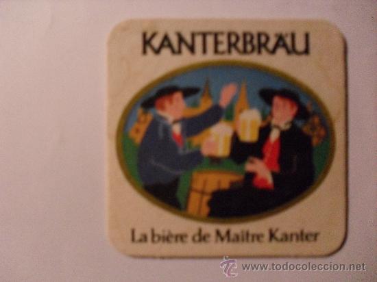 Coleccionismo: posavasos cerveza kanterbr&auml;u