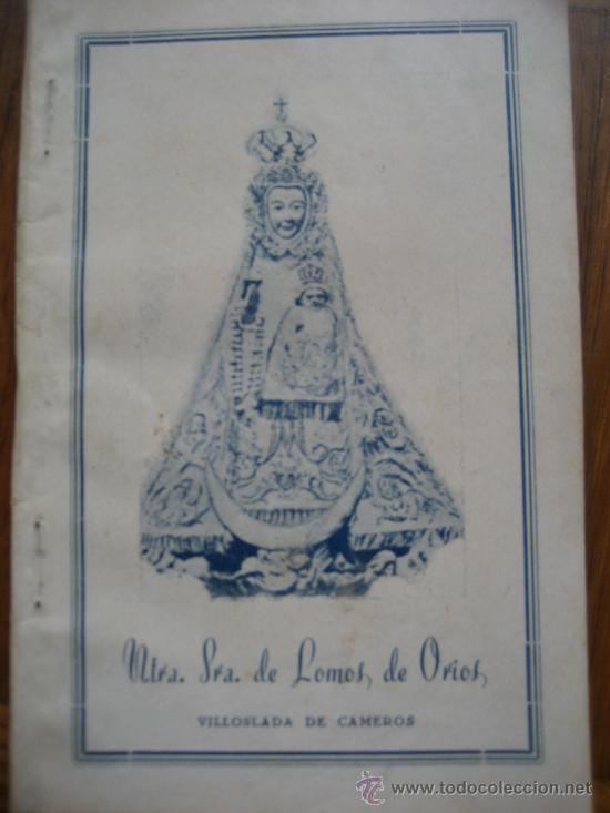 Coleccionismo: Villoslada de Cameros. Logro&ntilde;o. Ntra. Sra. de Lomos de Orios. Martina Yang&uuml;as. 1948