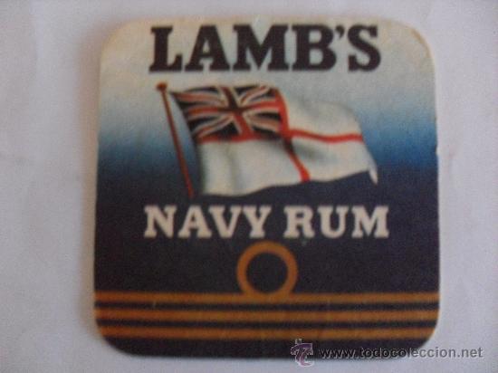 Coleccionismo: Posavasos Ron Lambs - Foto 1