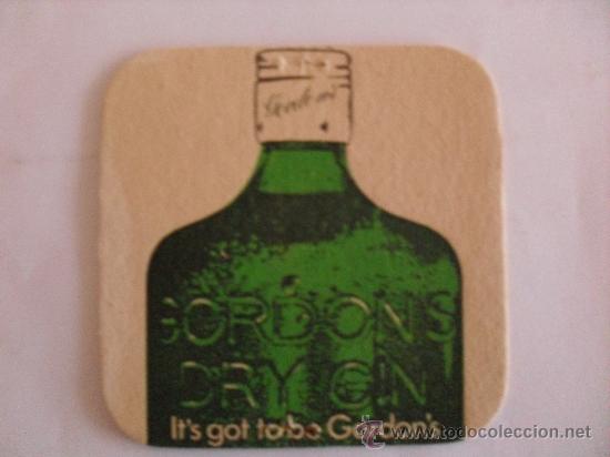 Collezionismo: Posavasos Gordons Gin