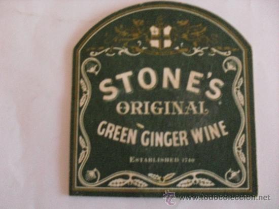 Collezionismo: Posavasos Stone's ginger