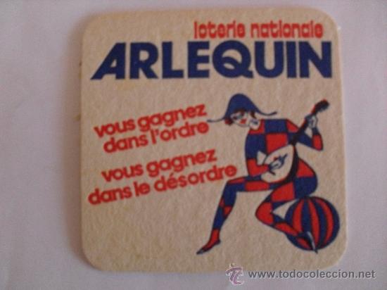 Collectionnisme: Posavasos loteria Arlequin