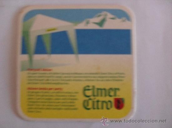 Coleccionismo: Posavasos Elmer citro - Foto 1