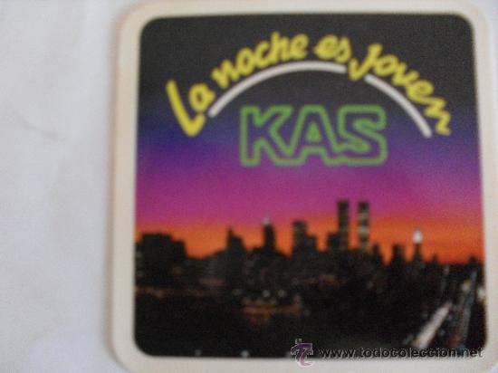 Coleccionismo: Posavasos Kas la noche joven