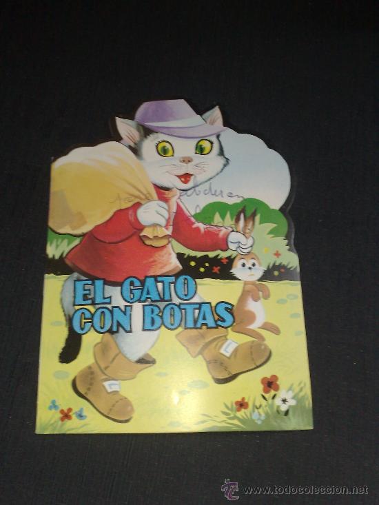 Coleccionismo: CUENTO TROQUELADO EL GATO CON BOTAS EDIT. ANTALBE 1983