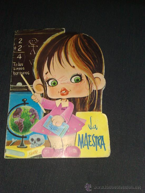 Coleccionismo: CUENTO TROQUELADO LA MAESTRA. EDI. VILMAR 1972