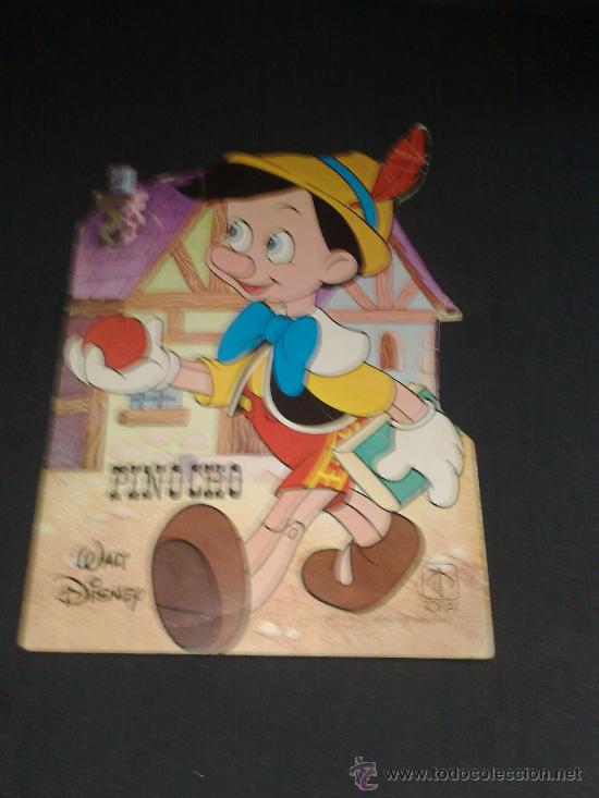 Coleccionismo: CUENTO TROQUELADO PINOCHO WALT DISNEY EDIT. TORAY 1979