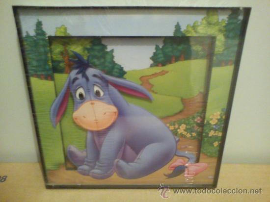 Coleccionismo: cuadro winnie the pooh 16x16 cnt.(mas 4&euro; gastos envio) nuevo precintado