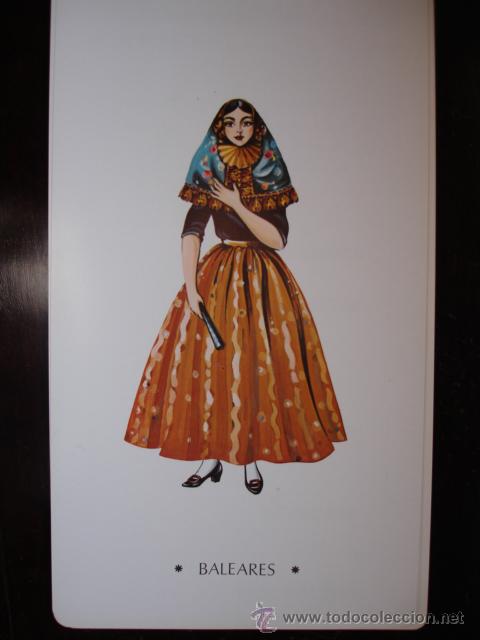 Coleccionismo: TRAJES REGIONALES COLECION CASEN.1969.30X15.5.BALEARES