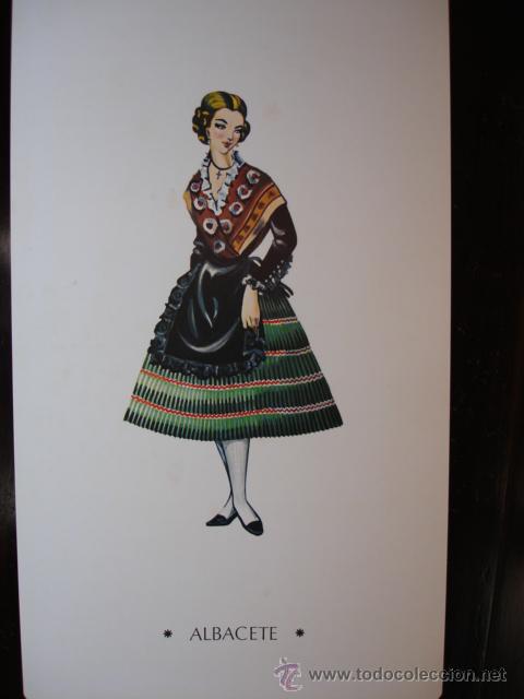 Coleccionismo: TRAJES REGIONALES COLECION CASEN.1969.30X15.5.ALBACETE