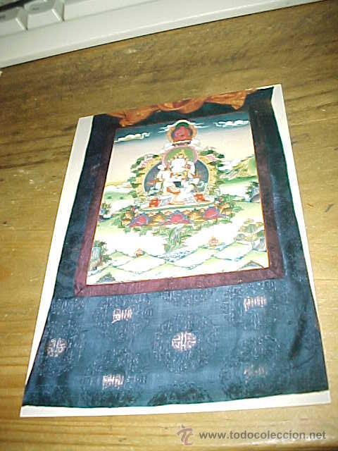 Coleccionismo: FOTOGRAFIA DE TANKA BUDISTA. VAJRASATTVA CON CONSORTE. BUDA DE LA PURIFICACION. TAMA&Ntilde;O POSTAL