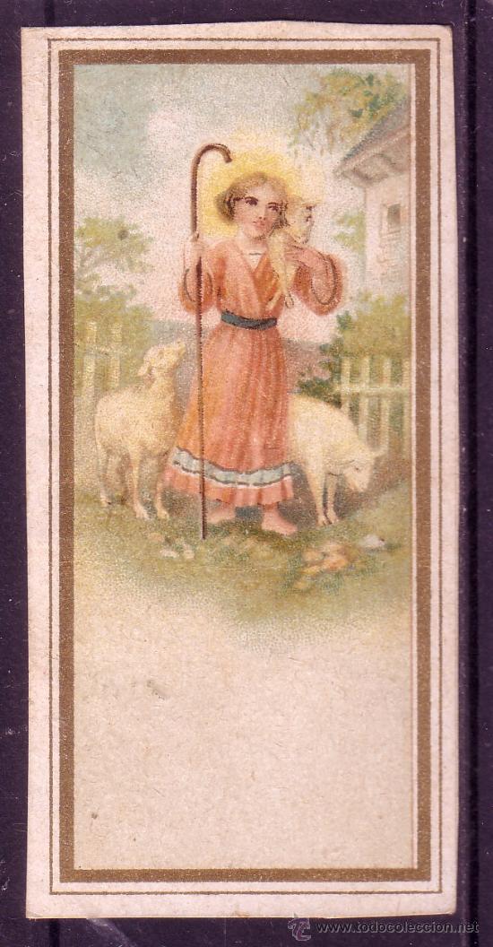 Coleccionismo: PRECIOSA ESTAMPA ANTIGUA DEL NI&Ntilde;O JESUS