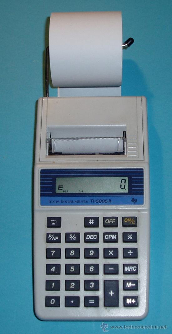 Calculadora Con Impresora Texas Instruments Ti Comprar En