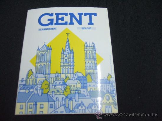 Coleccionismo: ADHESIVO - GENT - VLAANDEREN - BELGIE -