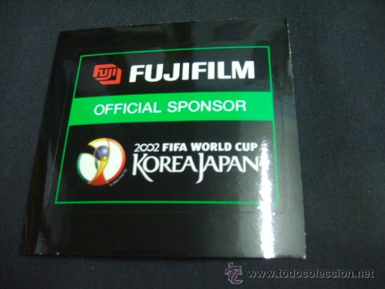 Coleccionismo: ADHESIVO - FUJIFILM - OFICIAL SPONSOR - FIFA WORLD CUP KOREA JAPAN -